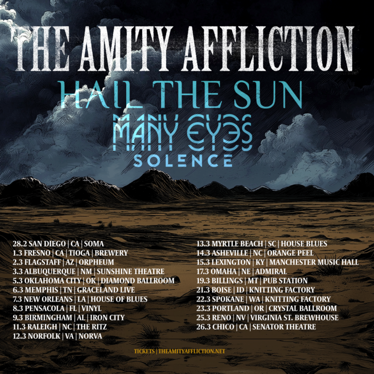 THE AMITY AFFLICTION ANNOUNCE 2025 HEADLINE NORTH AMERICAN TOUR