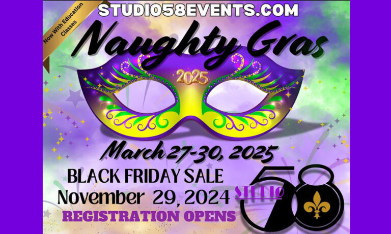 Early Registration for Naughty Gras 2025 Opens November 29