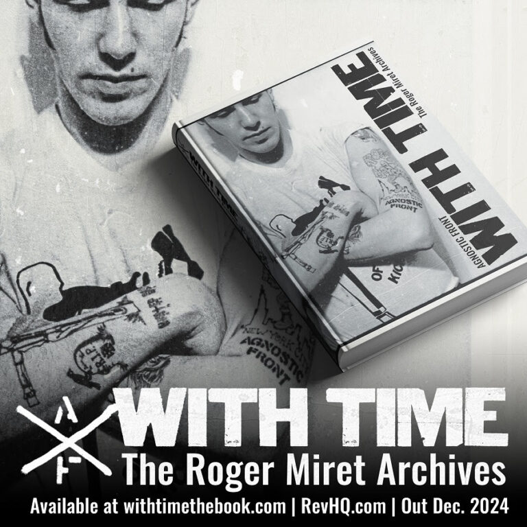 Agnostic Front’s Roger Miret Looks Back on NYC’s Early Hardcore Scene in New Book, With Time