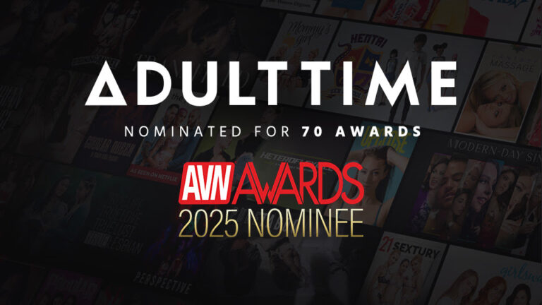 Adult Time Garners 70 AVN Award Nominations for 2025