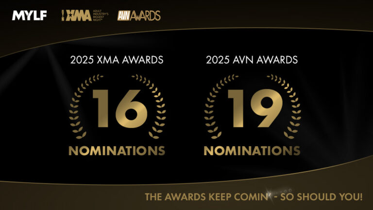 TeamSkeet and MYLF Celebrate Major Industry Recognition with 35 Award Nominations Across XMA and AVN