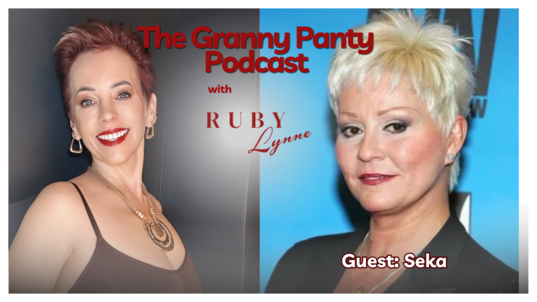 GILF RubyLynne Welcomes Adult Industry Legend Seka to “The Granny Panty Podcast”  Episode Drops Today at 8pm ET/5pm PT