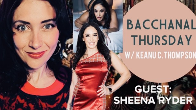 MILF Stunner Sheena Ryder to Guest Live on “Bacchanal Thursday” with Keanu C. Thompson