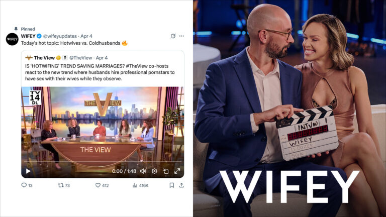 WIFEY Sparks National Conversation After Mention on ABC’s The View Mainstream curiosity around hotwifing grows as Ethical Non-Monogamy enters the spotlight
