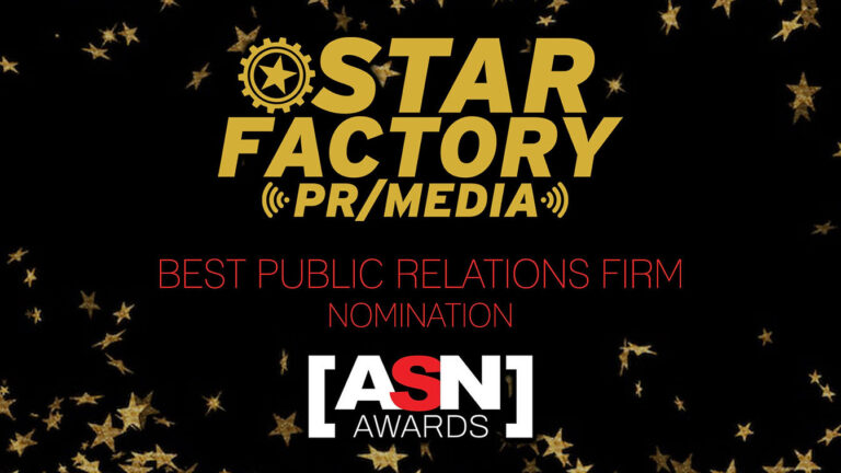 Star Factory PR Scores Best Public Relations Firm Nomination at ASN Awards