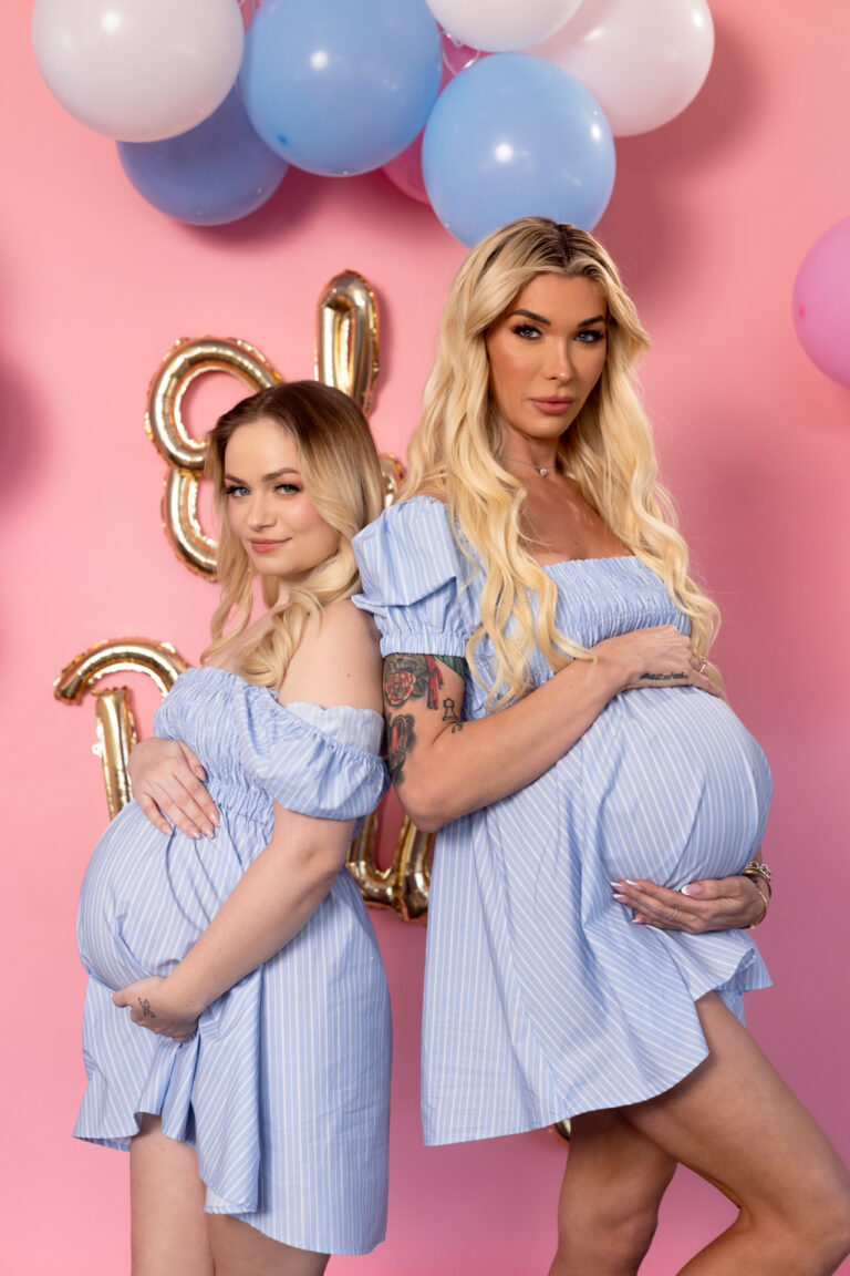 Aubrey Kate Stars in “Showered with Love” for Preggo World