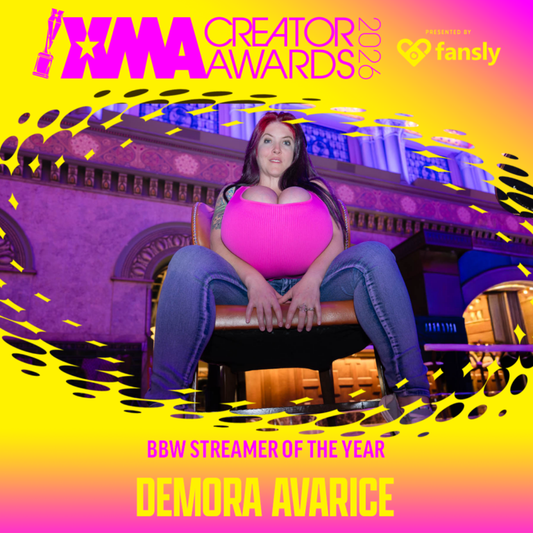 Demora Avarice Eyes Repeat XMA Creator Award Win for ‘BBW Streamer of the Year’