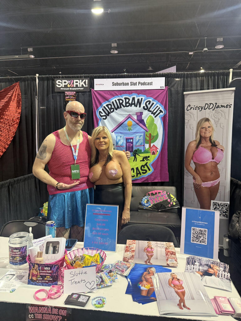 Suburban Slut Podcast Scores Major Win at Exxxotica Chicago 2026 with Crissy Double D Appearance & SPARK Community Launch