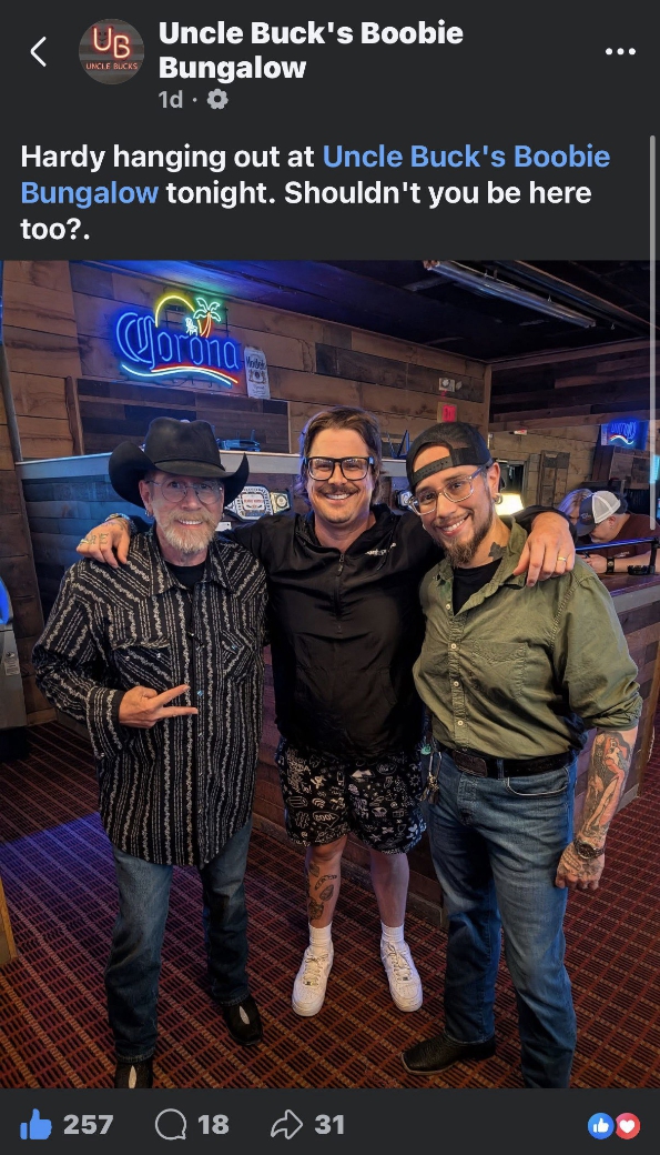 Déjà Vu Showgirls Chicago Welcomes Morgan Wallen to Chicago With Special Feature Weekend