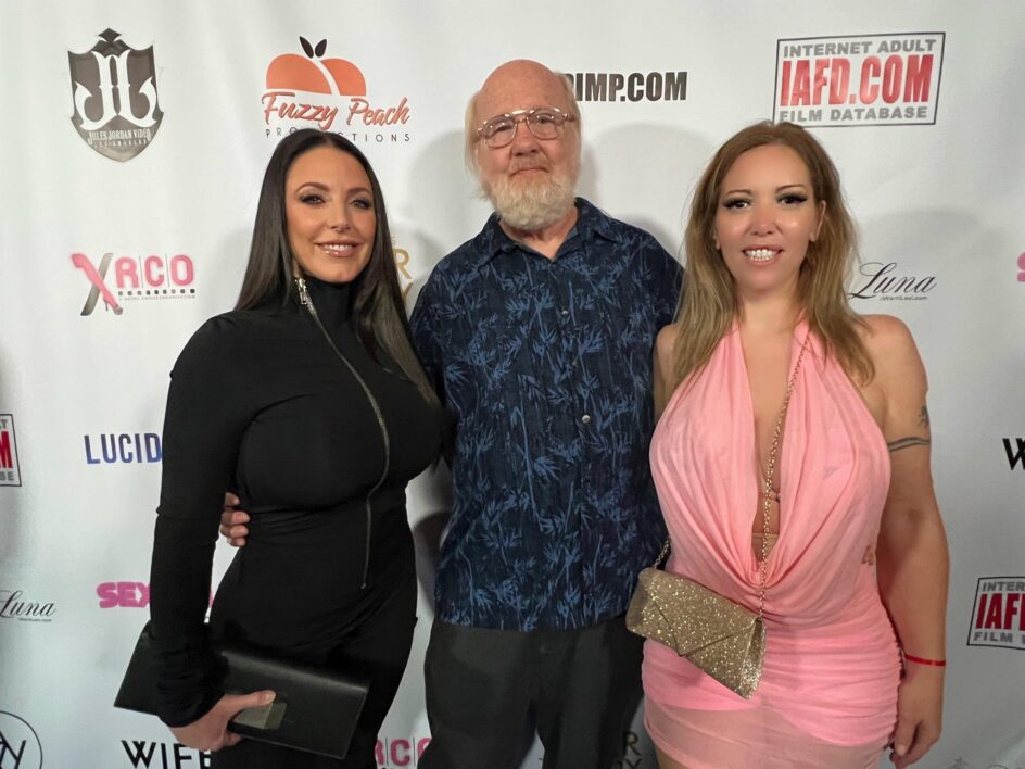 Sophia Zaragoza Turns Heads at the XRCO Awards in Hollywood Alongside Industry Icon Angela White