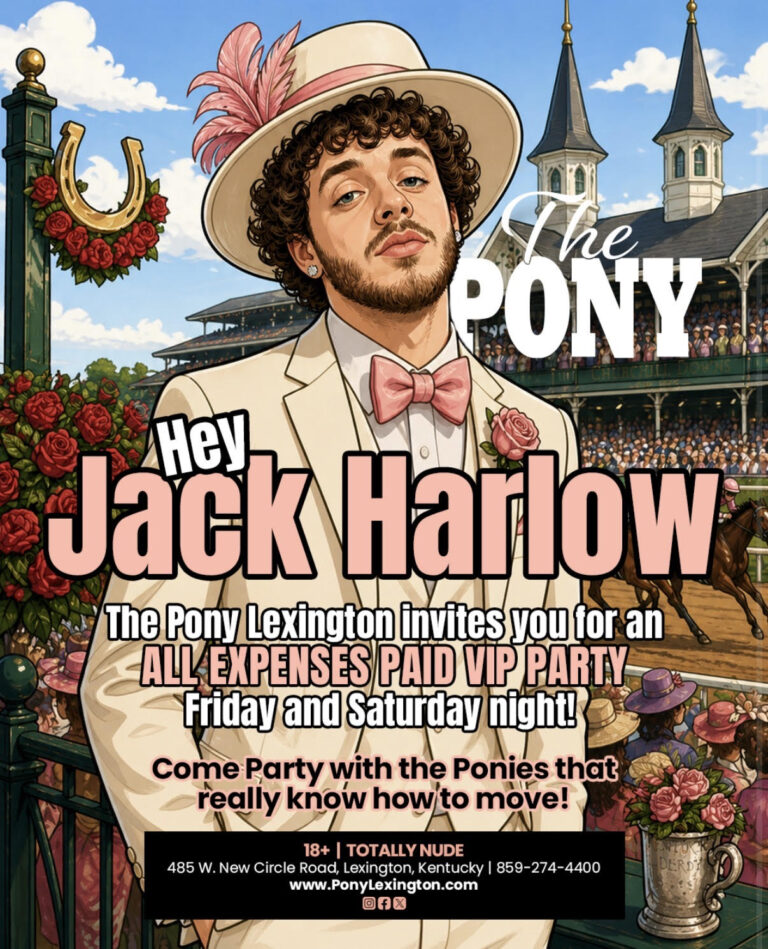 Pony Lexington Invites Louisville Native Jack Harlow to Host All-Expenses-Paid Derby Weekend VIP Party
