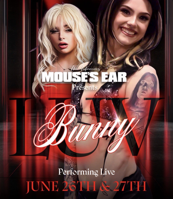 Bunny Luv Set To Bring Special Feature Performances To Mouse’s Ear Johnson City June 26 & 27