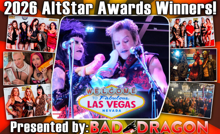 AltPorn.Net Announces Winners of 2026 AltStar Awards Presented by Bad Dragon