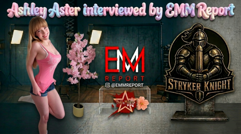 Stryker Knight Films Contract Star Ashley Aster Interviewed By EMM Report