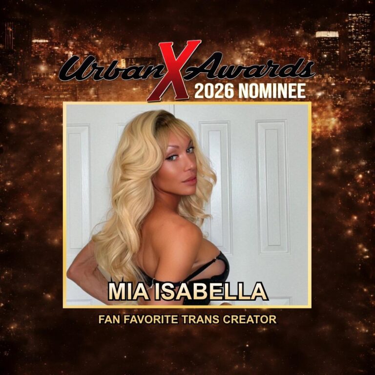 Mia Isabella Nabs Two Urban X Award Nominations  Best Transgender Performer & Fan Favorite Trans Creator