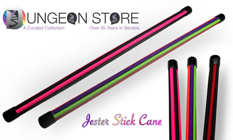 The Dungeon Store Introduces the Jester Stick Cane for Impact Play