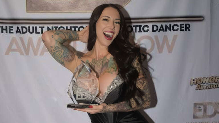 Rachel Rampage Takes Home ED Honors Award for Feature Entertainer of the Year