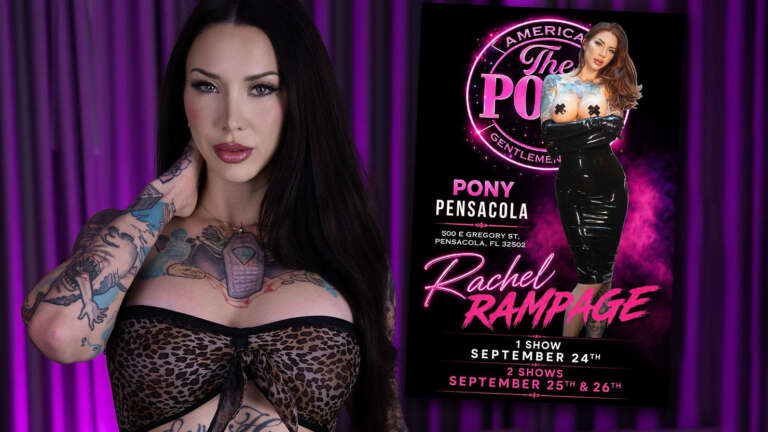Rachel Rampage Brings Electrifying Stage Show to Pensacola