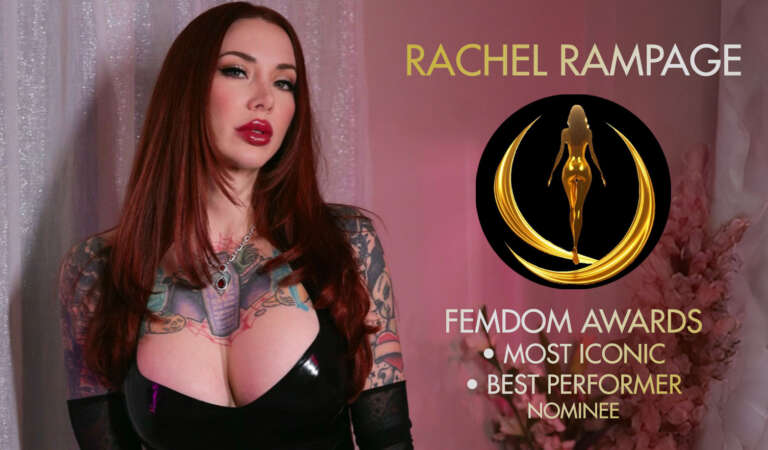 Rachel Rampage Scores Two FemDom Awards Nominations as Fan Voting Opens