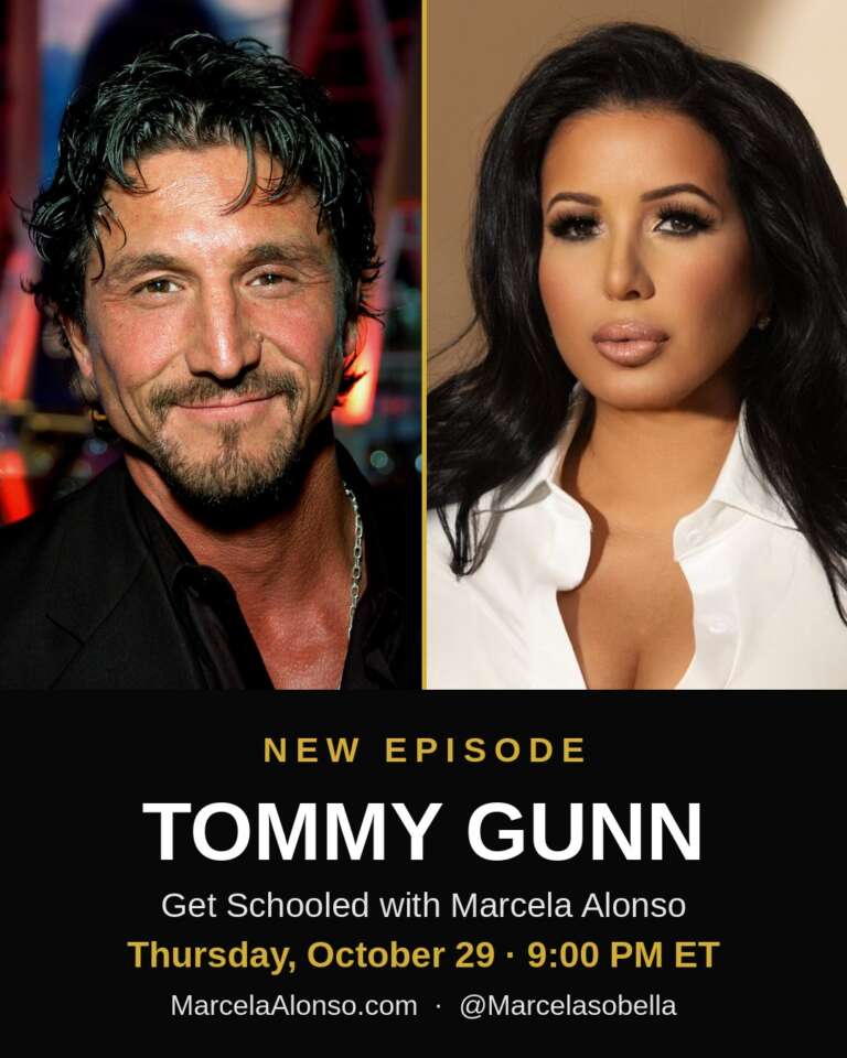 Tommy Gunn Joins Marcela Alonso’s Get Schooled to Talk Memoir, Dating and Real Connection