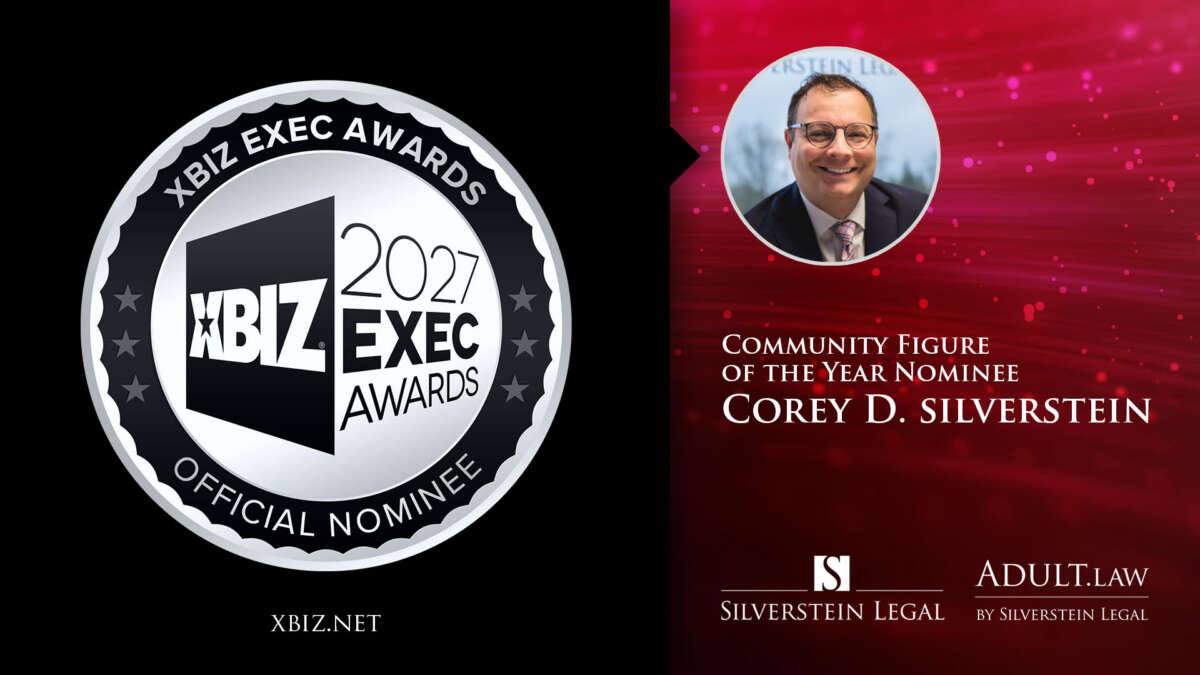 Corey D. Silverstein Earns 2027 XBIZ Exec Award Nomination for Community Figure of the Year
